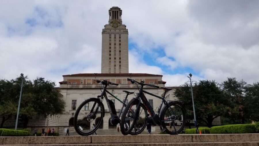 Austin: Electric Bike City Sightseeing Tour - Bat-colony stop: a famous Austin moment with a little theater