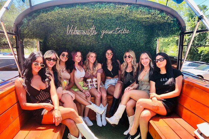 Austin Murals & Mimosas Roofless Party Bus Tour - Freddo ATX: The One-Hour Coffee and Mimosas Reset