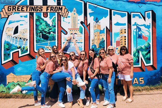 Austin Murals & Mimosas Roofless Party Bus Tour - Downtown Austin and the Rainey Street District Nightlife Feel