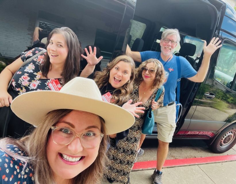 From Austin: Half-Day Hill Country Wine Shuttle - The Mercedes Sprinter Ride and the Guide Factor
