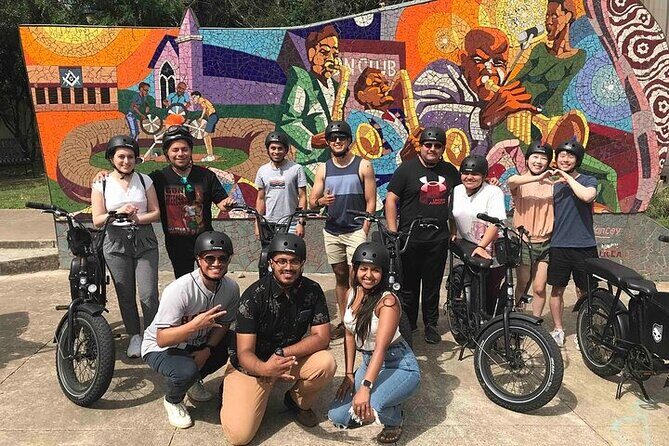 Private Group - Biker Gang E-Bike Tour of Austin - The ride starts at 506 Walsh Street, then it keeps moving