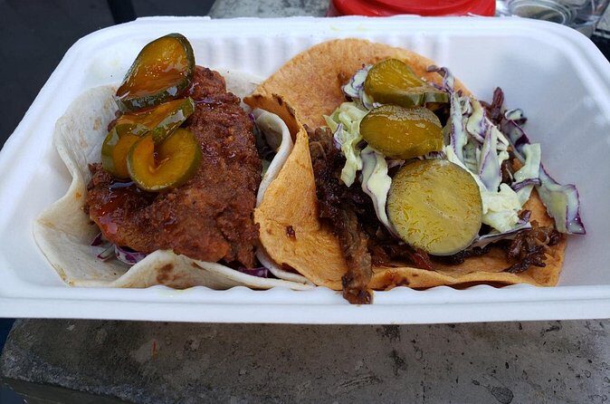 Taco 'Bout Austin Bicycle Tour - Stop 3: Rollin Smoke BBQ for the Main Taco and a Real Pause