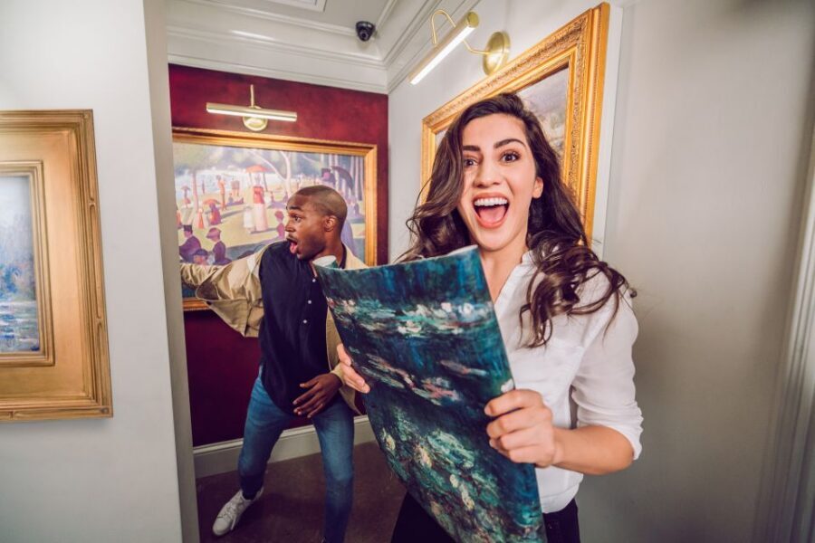 The Escape Game: Epic 60-Minute Adventures in Austin - How the Game Works: Locked Rooms, Exit Button, and Unlimited Hints